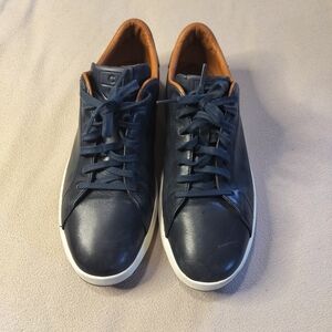 Cole Haan Dark Blue Leather Sneakers